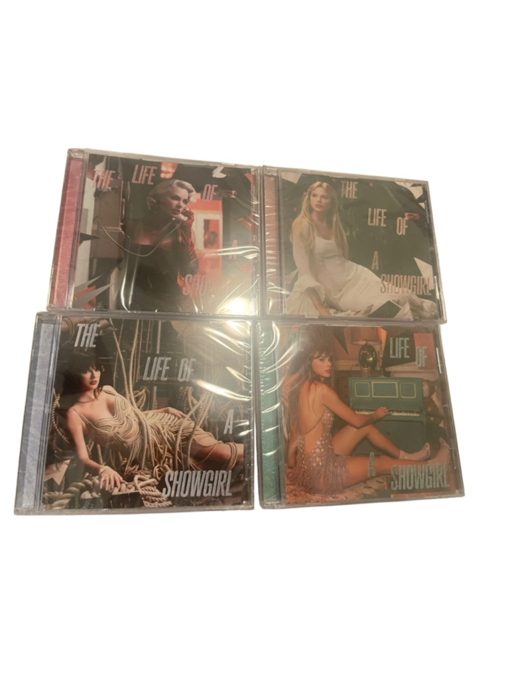 Taylor Swift The Life of a Showgirl 4 CD Set limited edition brand new sealed